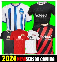 2023 2024 베를린 헤르타 축구 유니폼 23 24 GUENDOUZI CUNHA PIATEK SOW KLAMMERS HINEREGGER KAMADA BORRE RODE CUNHA CORDOBA DARIDA 스타크 스포츠