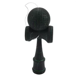 Tigelas de madeira crack pintura kendama brinquedos espada bola brinquedo profissional hábil jogo de malabarismo para crianças