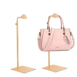 Borse Boutique Abbigliamento Metal Nuovo Stile Display borse borse per il desktop rack con borse in acciaio inossidabile regolabile
