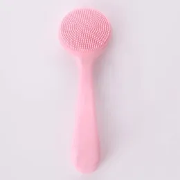 2024 Facial Cleansing Brush Skin-friendly Blackhead Removing Handheld Brush Gentle Exfoliating Facial Cleansing Brush for Girl Facial