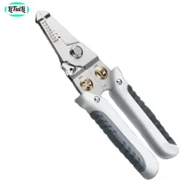 Schaar Lituili 7 in 1 Wire Stripper Iron Copper Wire Cutter Cable Cutter Clamper Splitting Wire Crimping Pliers