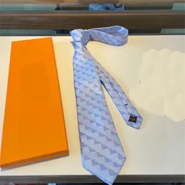 2024 moda masculina de luxo gravata designer marca negócios pescoço gravatas casuais casamento gravatas retro festa casual gravatas de seda com caixa v8