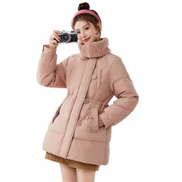 White Duck Down Jacket Women 2023 Winter New Fi Thicken Warm Coats Casual Loose LG Sleeved Jacket 34xu#