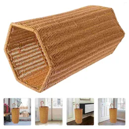 Garbage ombrellas Can imitazione Rattan Umbrello Stand Canket Canesimo per la casa Porta per anziani stand per l'ingresso