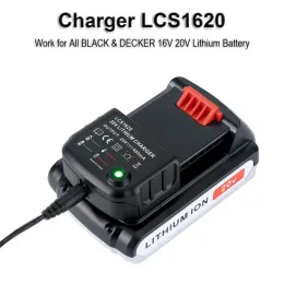 gereedschap For Black&Decker Liion Battery Charger 10.8V 14.4V 20V Serise LBXR20 LB20 LBX20 LBX4020 Electric Drill Screwdriver Tool Battery