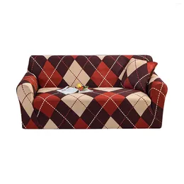 Capas de cadeira impressas capa de sofá slipcover elástico estiramento poltrona/loveseat secional móveis de natal