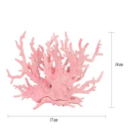 Piante False Aqua Acquatiche Mare Serbatoio di acqua artificiale Acquario Paesaggistica Software Coral tic rium