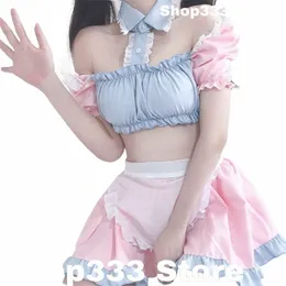fi Lolita Maid Cosplay Costumes Cute Sweet Schoolgirl Uniform Stage Animati Show Apparel Naughty Sweetheart Chemise Sexy N1x2#