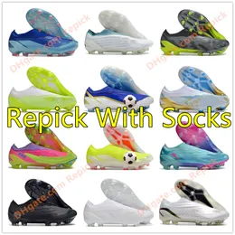 2024 NUOVI CAMPIONI EUROPIONI SCARPE SOCCIO MENS CLATTI X CRATICHFAST1 SPEEDPORTAL ELITE FG.Leyenda ha eseguito le scarpe da calcio della Coppa del Mondo Youth GS Size 39-45 con calze