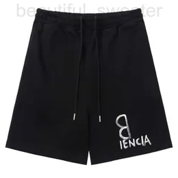 Men's Shorts Designer B Home Paris Wysoka wersja 24S Wiosna/lato Nowa marka mody Graffiti Print Drukuj dla mężczyzn i kobiet Judy