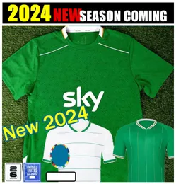 アイルランドサッカージャージー2024キッズキットロビンソンオバフェミホーム24/25ナショナル予選スペシャル2025サッカーシャツグリーンホワイトファーガソンブラウンブレイディ