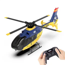 Electric/RC Aircraft ElectricRC YXZNRC F06 EC135 RC Helicopter 24g 6ch 6 Axis Gyro Model 1 36 Scale RTF Direct Drive Brushless Roll fl Dhzjz