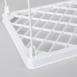 Sıvı Sabun Dispenser 50JC Beyaz Tel İstiflenebilir Raf İstifleme Dolabı Masası Tezgah Depolama Tutucu