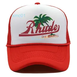 RH American Trendy Trudy Truck Hat Letter Printed Baseball Outdoor Sun Protection and Sunshade Duck Longues