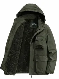 Jaquetas frias masculinas Casaco militar Esportes Suor-camisas de trabalho de inverno Roupas de golfe Mens Bomber Masculino Parka Down Light Streetwear B5aG #