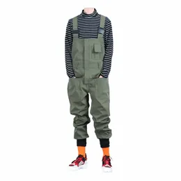 SOKOTOO MENS POCKETS CARGO JOGGERS BIB OALONALS LOOD HIP HOP ELASTIC JUMPSUITS COVERALLS ARMY GREEN BLACK K7OV＃