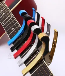 Tune Szybka zmiana Trigger Folk Acoustic Capos Electric Guitar Banjo Trigger Capo Key Clamp8676065