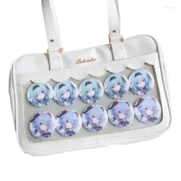 10A Shoulder Bags 2024 Japanese Style Handbag For Women Pain Bag JK Student Crossbody Lovely Transparent