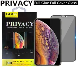 full coverage Privacy Tempered Glass AntiScratch Phone Screen Protector Antiglare Anti peeping Protectors film For iPhone 13 Pro5630510