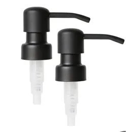 Dispenser di sapone liquido 28/400 Pompa in acciaio inossidabile 304 antiruggine in bronzo nero all'ingrosso per cucina Bagno Vaso non incluso Drop Del Otjmb