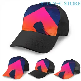 볼 캡 Gilgamesh Basketball Cap Men Women Fashion Over Print Black Unisex Adult Hat