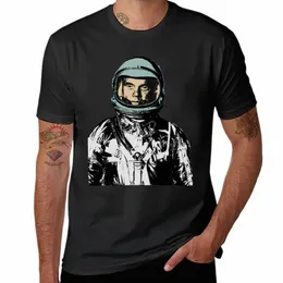 T-shirt John Glenn T-shirt TEE TEE PLAIL TAMINE TAKSKI DLA MĘŻCZYZNYCH R1ZS#