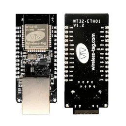 2024 WT32-ETH01組み込みシリアルポートネットワークイーサネットWiFiコンボゲートウェイMCU ESP32ワイヤレスモジュールWT32 ETH01