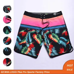 Men's Shorts New mens swimming trunk swimsuit board shorts elastic surfing fitness gym board spandex waterproof quick drying beach illusion J240328