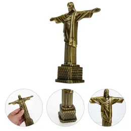 Esculturas estatueta de jesus estátua estatuetas de cristo figura católico santo cristão escultura de mesa decoração natividade crucifixo religioso senhor