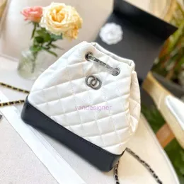 designer cross body bag diamond grid backpack wandering bag contrasting color bucket bag backpack chain backpack shoulder bag fragrant grandmother light luxury