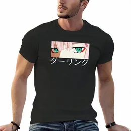 Robot Anime Girl T-shirt Funnys Oversiseds Mens Plain T koszule 00x6#