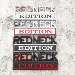 Red Neck Edition Edition Sticker Decoration Metal Alloy Leaf Board Universal emblema emblema