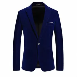 2021 Neue Pleuche Männer Hohe Qualität Casual Busin Anzug/Männlich Slim Fit FI Herbst Blazer Jacken/Mann Kleidung Mäntel S-5XL b4hT #