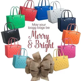 Luksusowy Bogg Large Shopper The Tote Bag Pvc plastikowe dama na świeżym powietrzu projektant torebki torebki plażowe damskie męskie sprzęgło crossbody na ramię