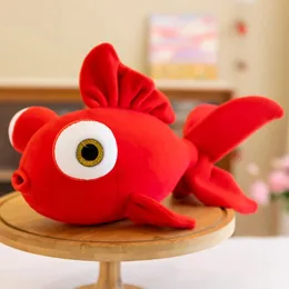 Simpatici animali marini Pesce pagliaccio Peluche Bambole pesci rossi Grandi bambole Cuscini Regali di compleanno per bambini 240315