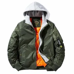 Giacca da uomo autunno inverno caldo da baseball casual con cappuccio cappotto da corsa all'aperto sportivo da trekking campo adolescente bomber 2023 nuovi vestiti c70v #