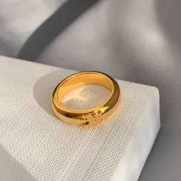 Neues Modell Deisgner Ringe Nagelring Luxusschmuck Midi Liebesringe für Frauen Titanium Liebesring Stahllegierung Gold-plattierte Prozess Modeaccessoires Gold Ring 190
