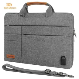 Чехлы для ноутбуков, рюкзак Domiso, универсальный чехол с USB-зарядкой, отверстие для наушников для 10, 13, 13,3, 14, 15,6, 17 дюймов, сумка для ноутбука, компьютера, 24328