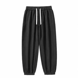 Yjkvur High Standard 2024 Spring New Sweatpants Men Sports Joggers Runing Obsize Ondouser Drawstring Athletic Workout Pants J25m＃