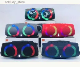 Alto-falantes portáteis para carga 5 RGB Flash Light Bluetooth Speaker Charge5 Mini sem fio ao ar livre à prova d'água Subwoofer Suporte TF Caixa de cartão USB com varejo Q240328