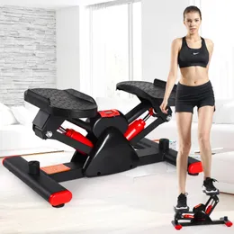 CONWAY STP005 Home Fitness Trainer Exercício Stair Stepper Twister Mini Stepper com Elástico para Treino em Casa 240319