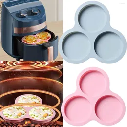 Stampi da forno Stampo per torta circolare da 4 pollici in silicone con 3 forme cilindriche Strumenti rotondi per utensili fai-da-te