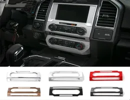 Central Control Volume Adjustment Panel ABS Decoration Covers For Ford F150 Car styling Interior Accessories7268543