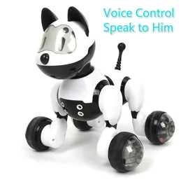 Youdi Sesli Robot İnteraktif Köpek Kedi Akıllı Kontrol Robotik Pet Elektronik Hayvan Dans Programı Yürüyüş ve Oyuncak Gest.