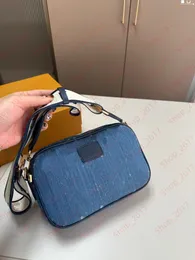 Designer mini väska alfa bärbar kamera kors kropp handväska plånbok män väska denim canvas axelväska mobiltelefon väska man messenger kamera handväska kvinnor handväska samll tote