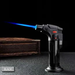 新しいターボIatable WindProof Direct Fire Metal Torch Portable Welding Gun Kitchen屋外バーベキューキャンプシガーMoxibustion