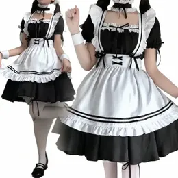 الزي لـ Plus size kawaii school cosplay cosplay my Hero Academia Costume with Maid Dr and Lolita O23K#