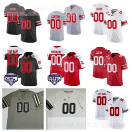 NCAA Football Jersey Ohio State Buckeyes 32 Treveyon Henderson 0 Xavier Johnson 88 Gee Scott Jr. 38 Jayden Fielding 22 Steele Chambers 6 Sonny Styles 33 Jack Sawyer