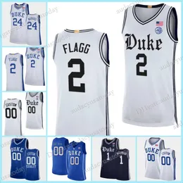 Duke Blue Devils NCAA College Basketball Maglie Bambini Uomo Paolo Banchero Wendell Moore Jr Trevor Keels Jeremy Roach Mark Williams Joey Baker Christia