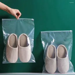 Sacos de armazenamento 10pcs sapatos saco organizador de armário não tecido viagem portátil à prova d 'água bolso roupas classificadas desenhar pendurado